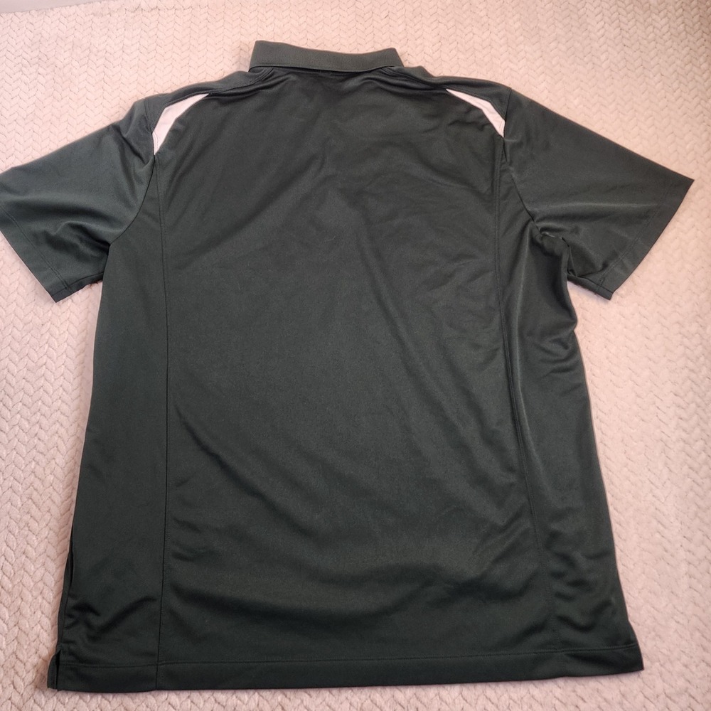 Nike Golf Dri-FIT Tour Performance Polo Shirt Men's XXL Green White Accents - Picture 7 of 8